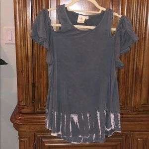 Fun white crow blouse